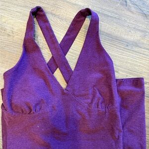 Beyond Yoga Purple Women's Pajama Set